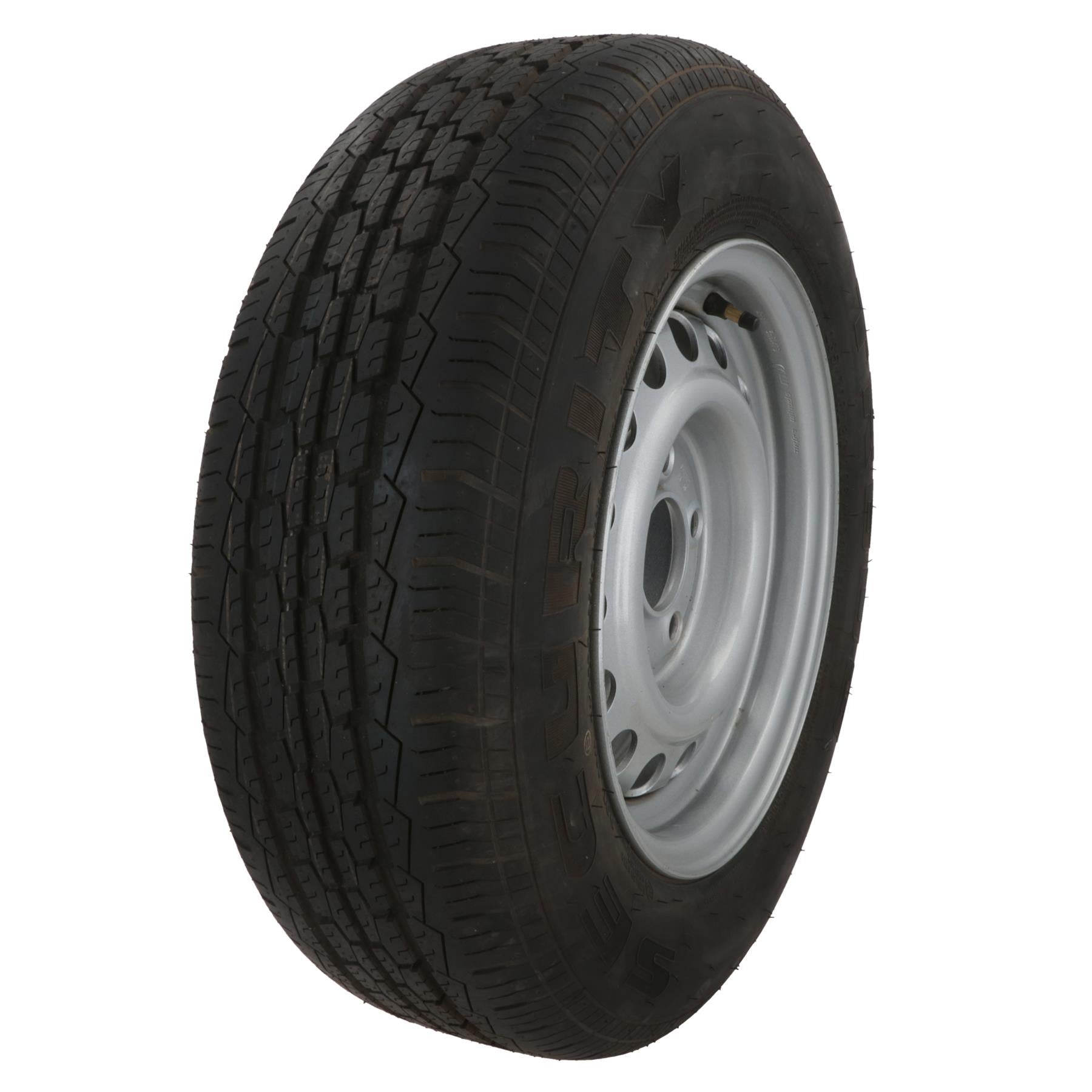 Trailer Wheel & Tyre 185/70R13 5 Stud 112mm PCD 67mm Centre Hole