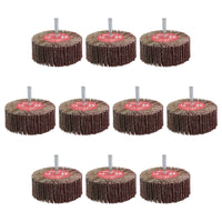 80mm Flap Wheel Disc Abrasive Sanding Pads For Drills 6mm Shank