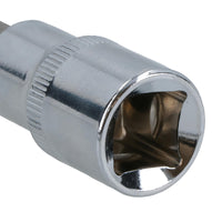 T55 x 140mm Male Extra Long Torx Bit Socket 1/2in Drive CRV S2 Steel
