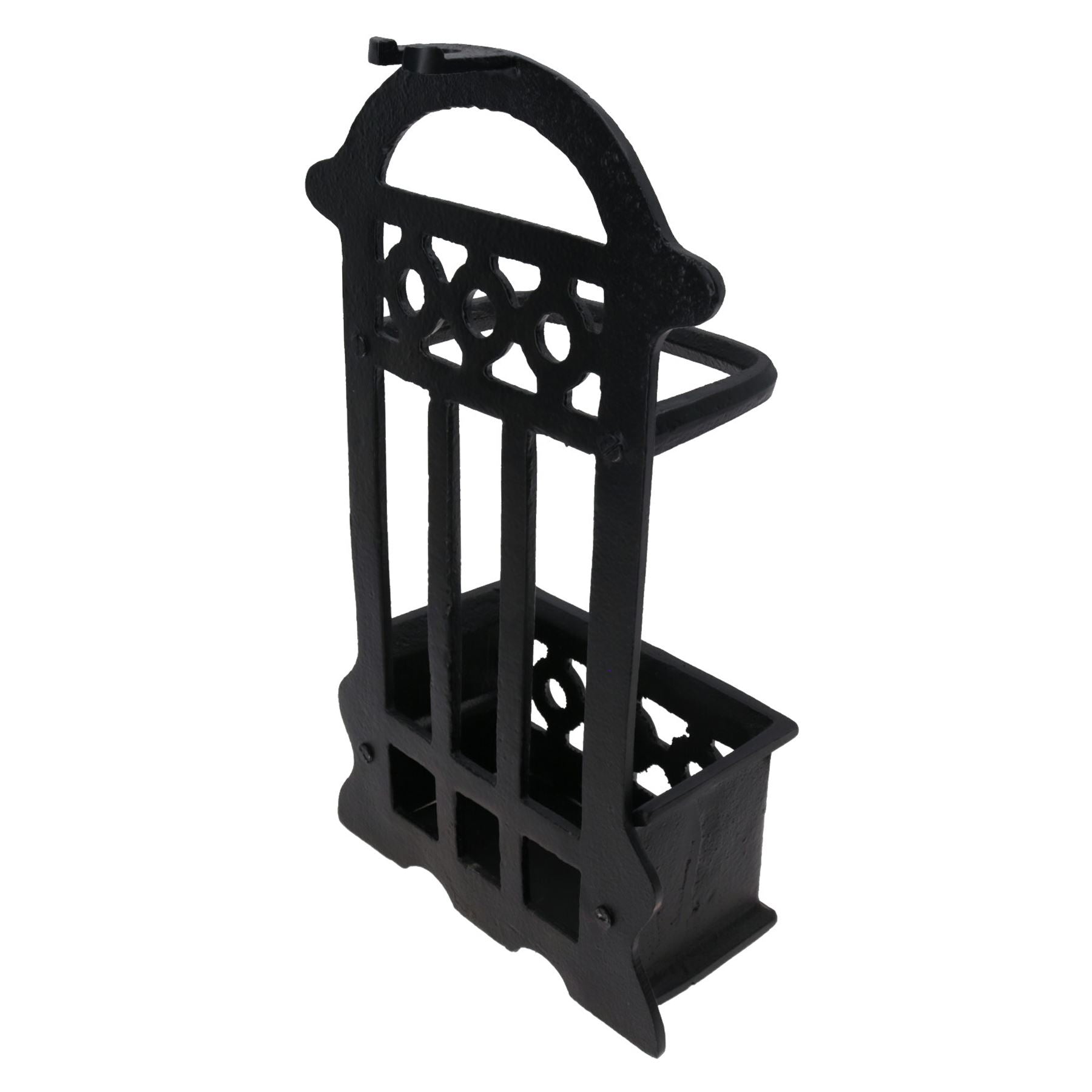 5pc Caged Fireside Fireplace Companion Set Brush Poker Shovel Tongs Burner