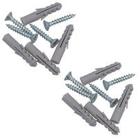 5mm x 30mm PZ2 Countersunk Wood Screws Fasteners with Raw Plugs