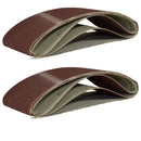 457mm x 75mm Mixed Grit Abrasive Sanding Belts Power File Sander Belt