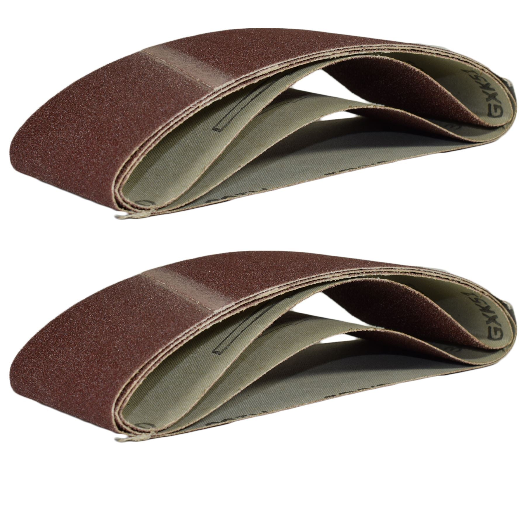 457mm x 75mm Mixed Grit Abrasive Sanding Belts Power File Sander Belt