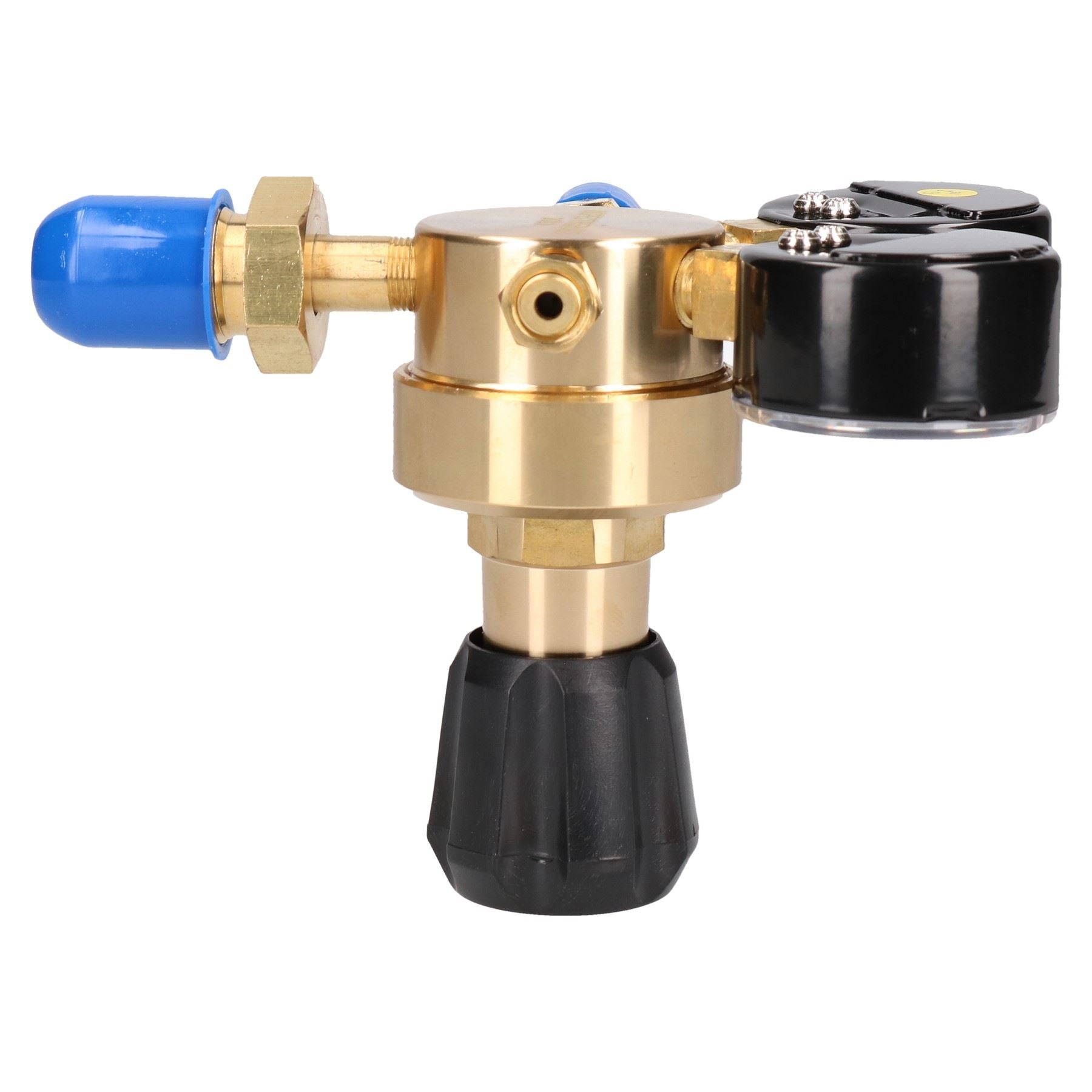 Argon Regulator Single Stage 2 Gauge Gas Bottle 300 Bar Welding Welder