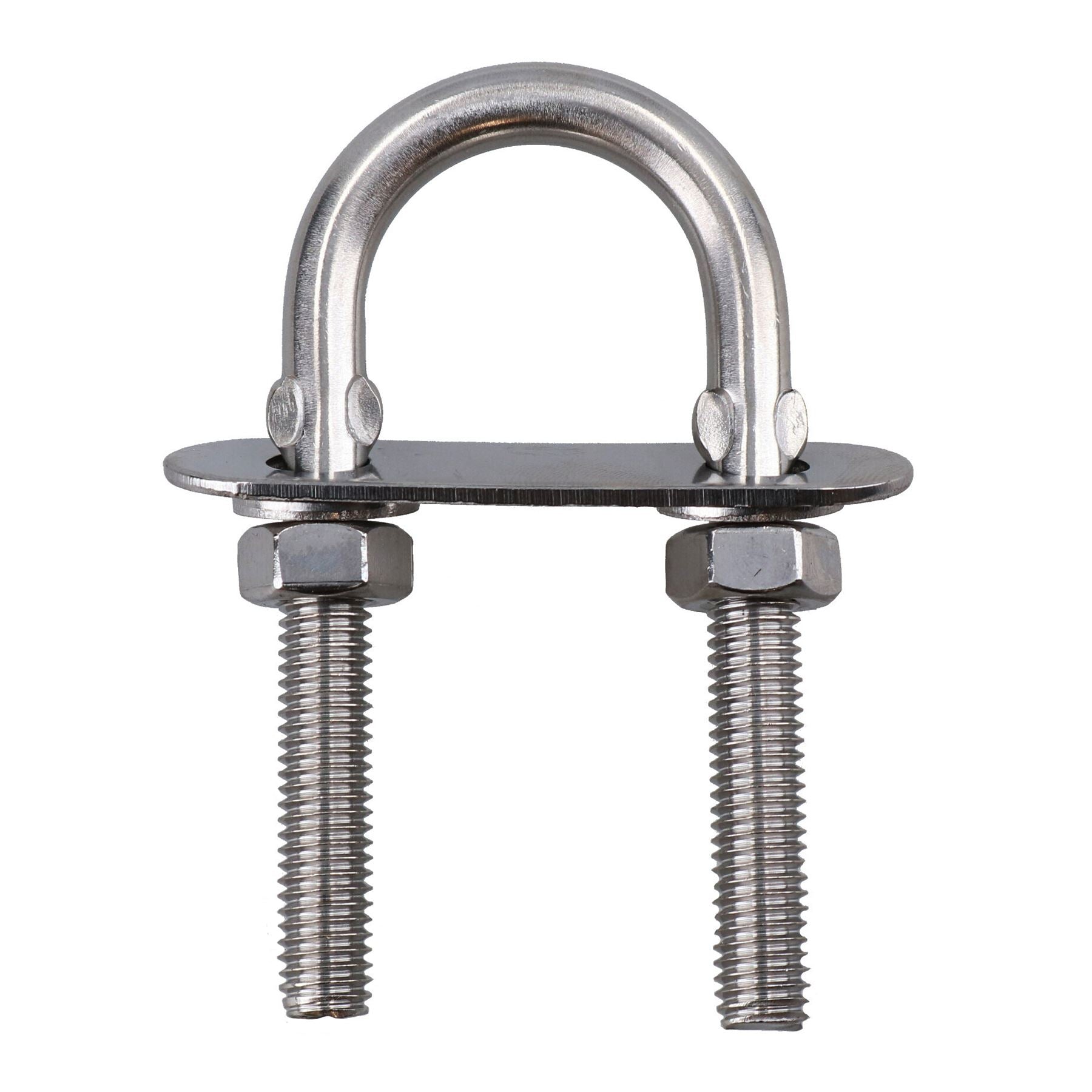 M8 28mm x 75mm U-Bolts / N-Bolts Stainless Steel Marine Grade Boat Trailer