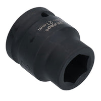 Metric Shallow Impact Impacted European Style Socket 3/4" Drive 6 Sided