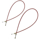 Stainless Steel Trailer Brake Cables For Knott Axles for Ifor Williams Brian James