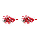 Male Female Electrical Cable Wire Spade Terminals Crimps Connectors