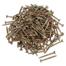Countersunk Wood Screws 5.0 x 50mm Serrated Edge Prevent Splitting PZ2
