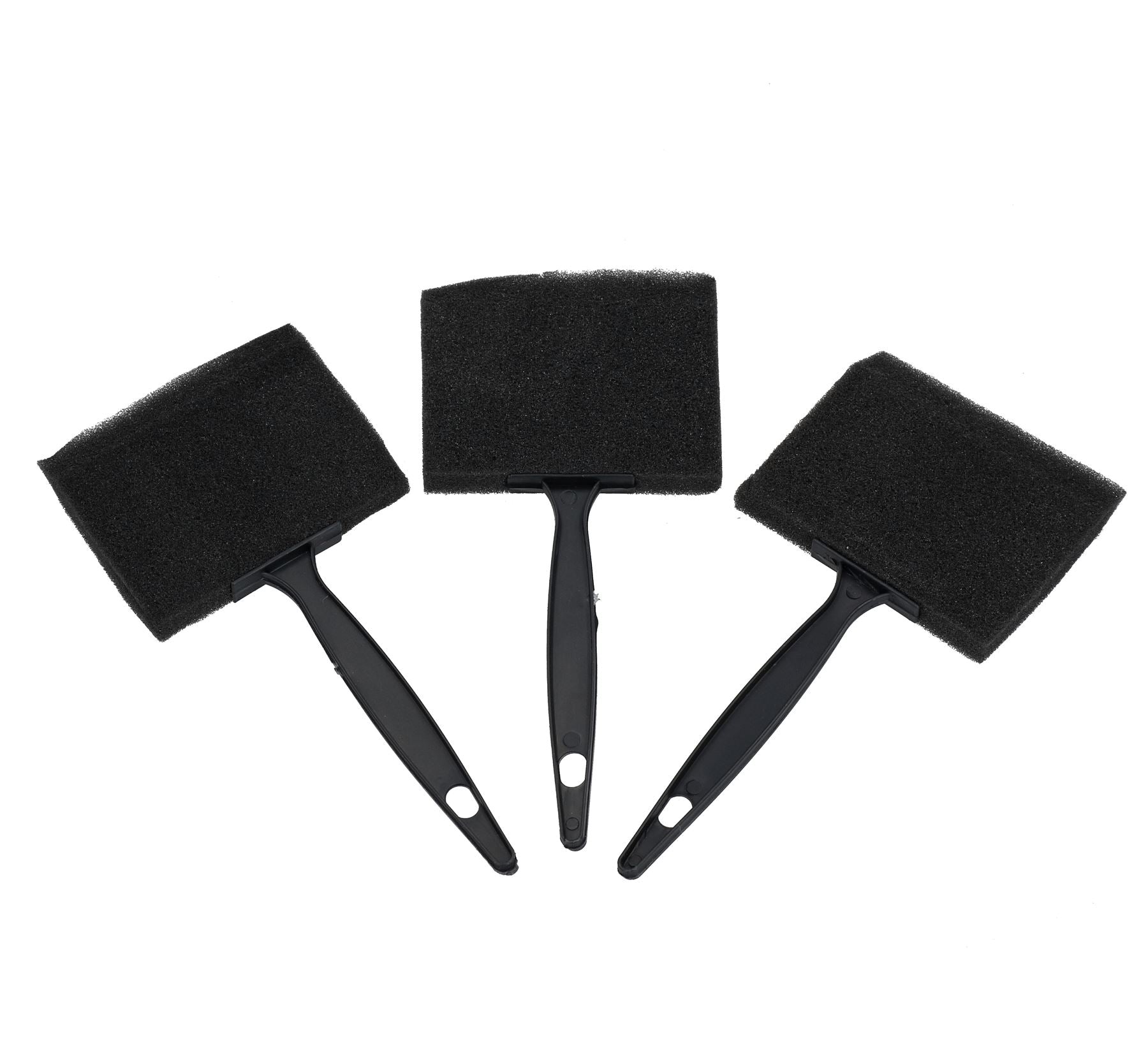 12pc Foam Paint Brushes for Varnish Oils Water Based Paint 25mm – 100mm