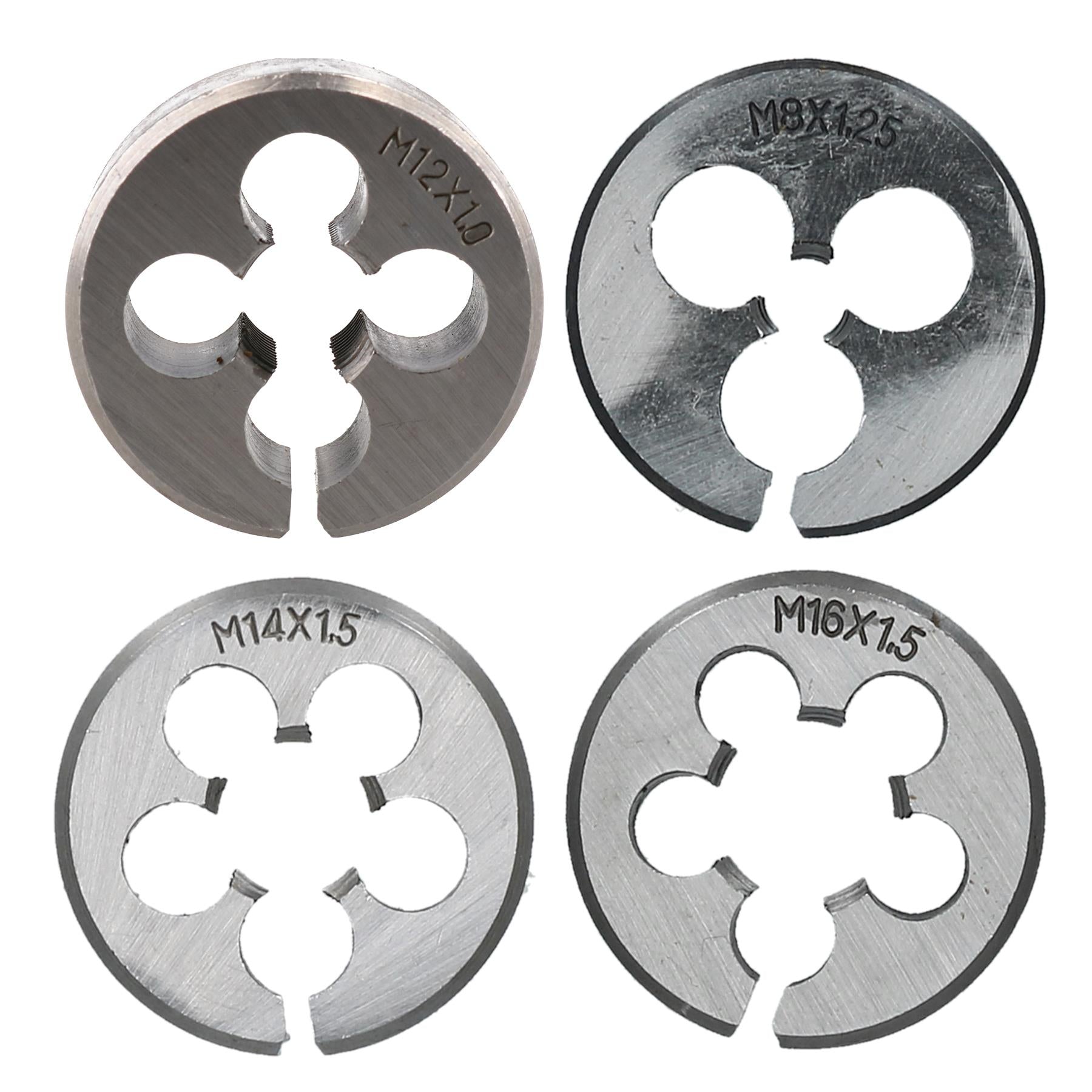 Metric Split Die Threading Tool Thread Cutter 38mm Tungsten Steel M6 - M18