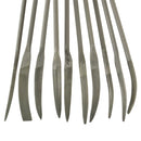 10pc 140mm Doubled Ended Riffler File Set Mechanical Engineering Files TE819