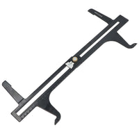 Brake Drum Wear Gauge Shoe Setting Tool Drum Size Measurement 160-360mm