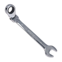 MM Metric Flexible Combination Ratchet Spanner Wrench Bi-Hex 12 Sided 72 Teeth