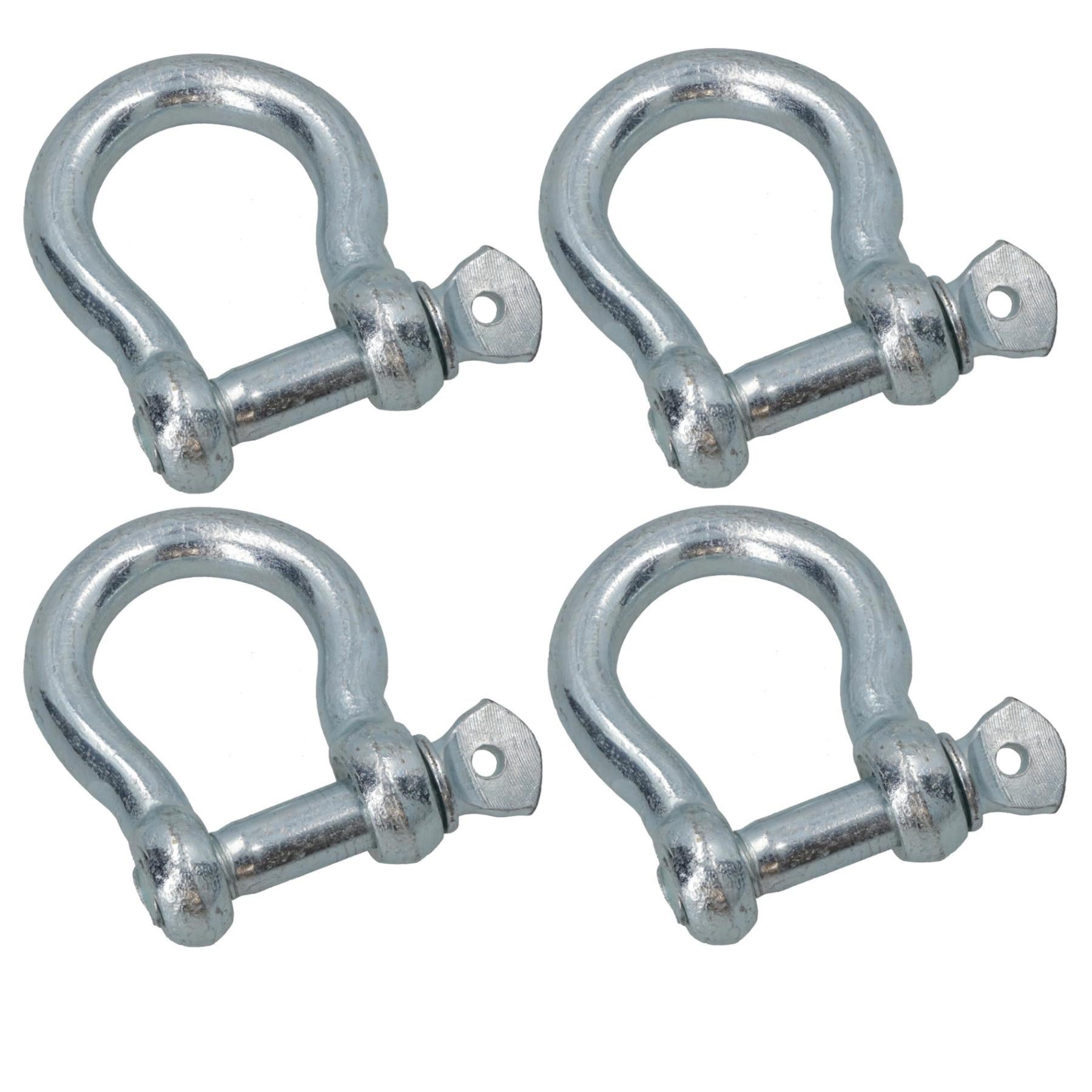 12mm Galvanised Bow Shackle Single Shackle Link Chandlery Boat Yacht