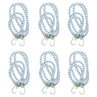72” Heavy Duty Bungee Cords Fasteners Tie Downs Fastening Metal Hooks
