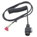 13 Pin Style Plug With Trailer Curly Extension Lead Cable 4 Metres For Ifor Williams