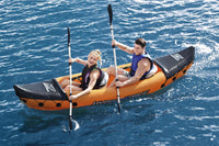 Underwater View LITE RAPID X2 Inflatable Kayak 2 Person with Aquascope Canoe