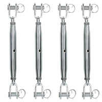 Rigging Screw 12mm Jaw to Jaw Turnbuckle Straining Marine Grade 316 Stainless