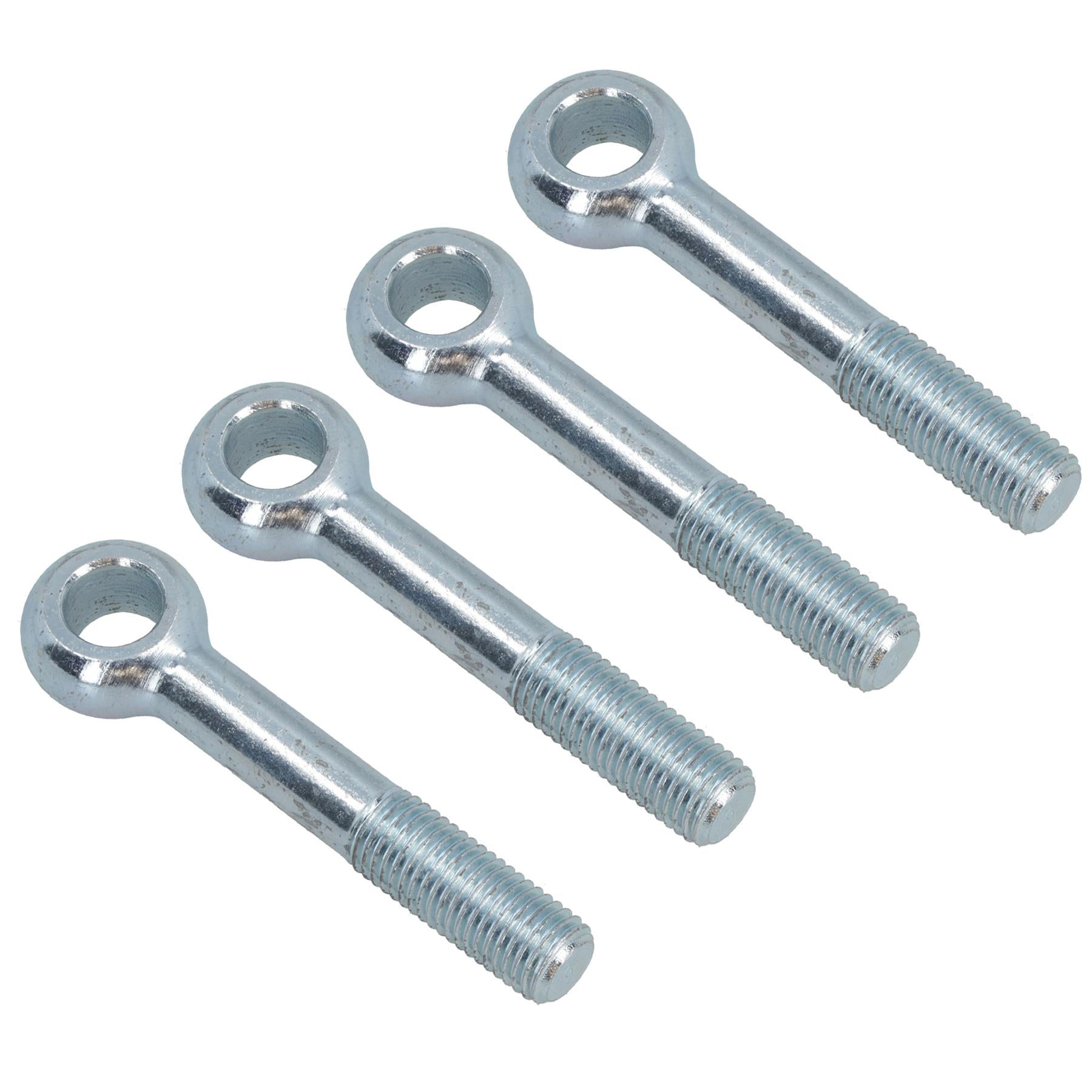 M12 70mm Eye Bolt Single Bolt Zinc Plated Threaded Rings DIN444 Catenary Wire