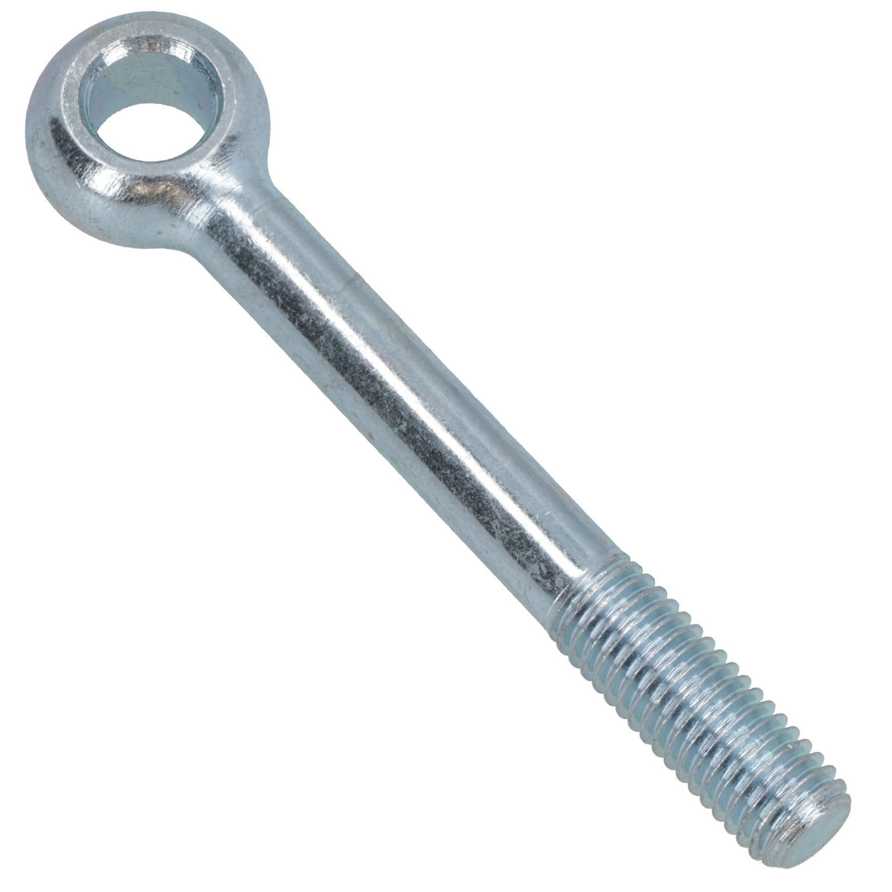 M10 80mm Eye Bolt Single Bolt Zinc Plated Threaded Rings DIN444 Catenary Wire