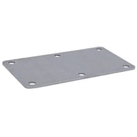 350KG & 500KG Mounting Plate (Pair) Suspension Welding On Plate 6 Hole