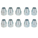 Female Brake Pipe Union Fittings Fixings for Copper Nickel Pipes 1/4 - 1/2 Pipe
