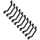50mm Webbing Strap Bridge Securing Steel Staple Bracket Buckle