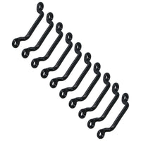 50mm Webbing Strap Bridge Securing Steel Staple Bracket Buckle