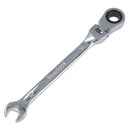 MM Metric Flexible Combination Ratchet Spanner Wrench Bi-Hex 12 Sided 72 Teeth