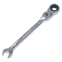 MM Metric Flexible Combination Ratchet Spanner Wrench Bi-Hex 12 Sided 72 Teeth