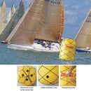 Inflatable Race Mark Buoy & Net Large 150cm x 90cm Yacht Dinghy Race Regatta