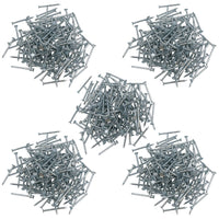1.3mm x 19mm Round Headed Wire Nails Zinc Plated For Timber Wood Building