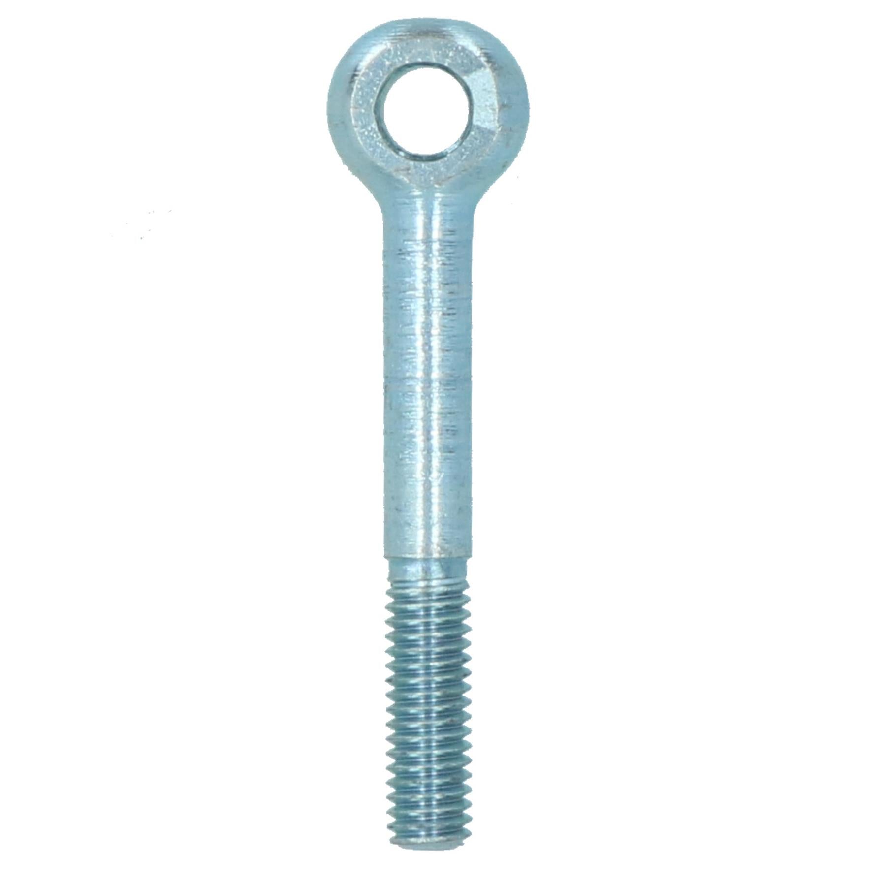 M6 50mm Eye Bolt Single Bolt Zinc Plated Threaded Rings DIN444 Catenary Wire