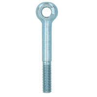 M6 50mm Eye Bolt Single Bolt Zinc Plated Threaded Rings DIN444 Catenary Wire