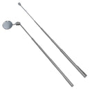 Magnetic Extendable Pick Up Tool Inspection Mirror Stainless Steel Parts Tray 3pc