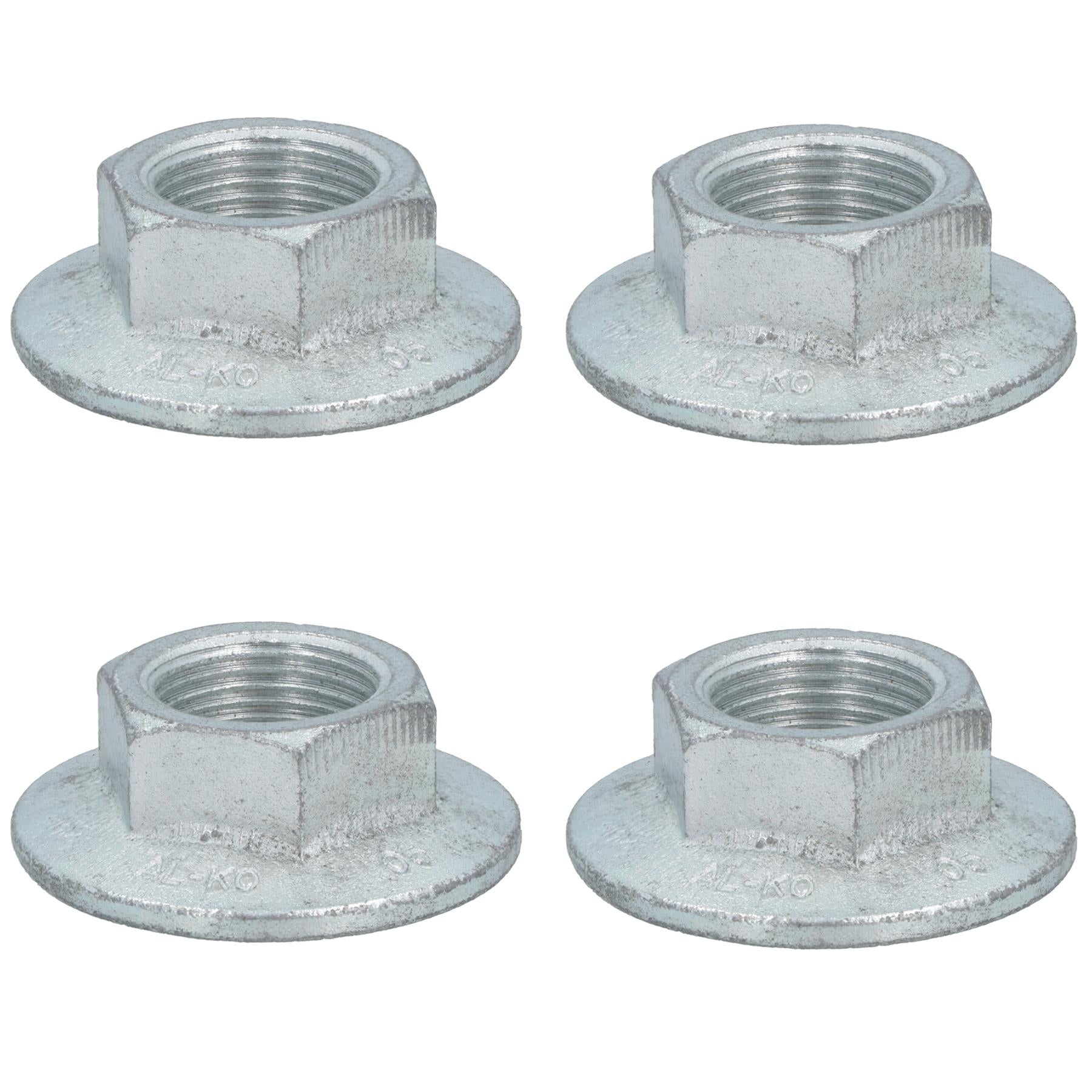 4 Alko Axle Axles Trailer Brake Drum Hub Nut One Shot 27mm x 2.0mm M27