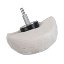 Dome Domed Final Finishing Polishing Mop 110mm Wide Soft Grade Cotton