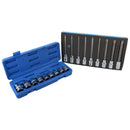 1/2" Drive Male + Female Short Long Torx E Sockets T27 – T70 E10 – E24 18pc