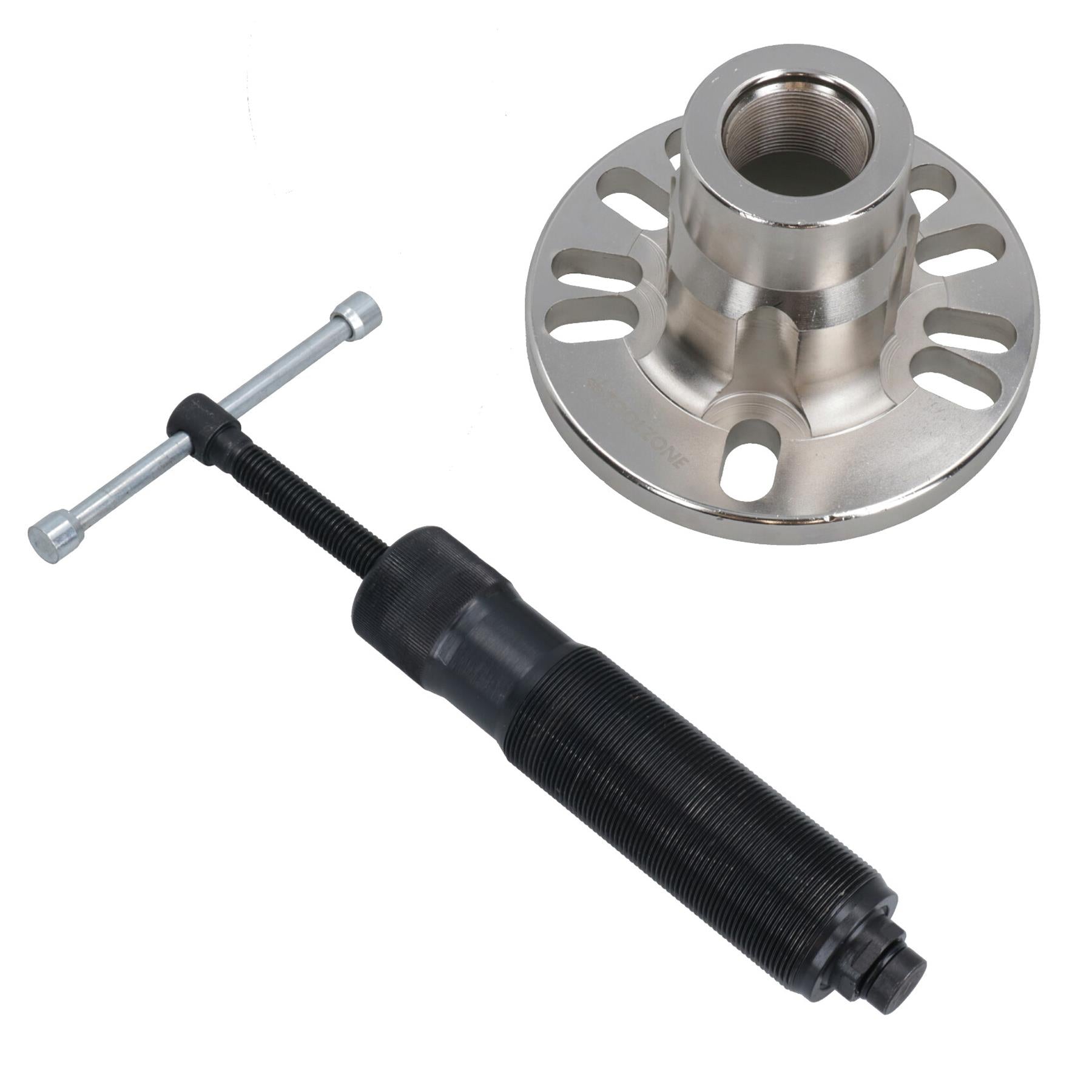 Wheel Rim Puller 12 Ton Hydraulic Wheel Hub Press Puller For 4 And 5 Stud Hubs VW Audi ...