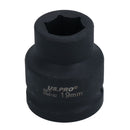 Metric Shallow Impact Impacted European Style Socket 3/4" Drive 6 Sided