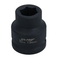 Metric Shallow Impact Impacted European Style Socket 3/4" Drive 6 Sided
