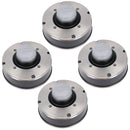 4pk 200 x 50mm Brake Drums & Bearings for Ifor Williams Trailer 4 Stud 5.5" PCD