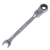 MM Metric Flexible Combination Ratchet Spanner Wrench Bi-Hex 12 Sided 72 Teeth