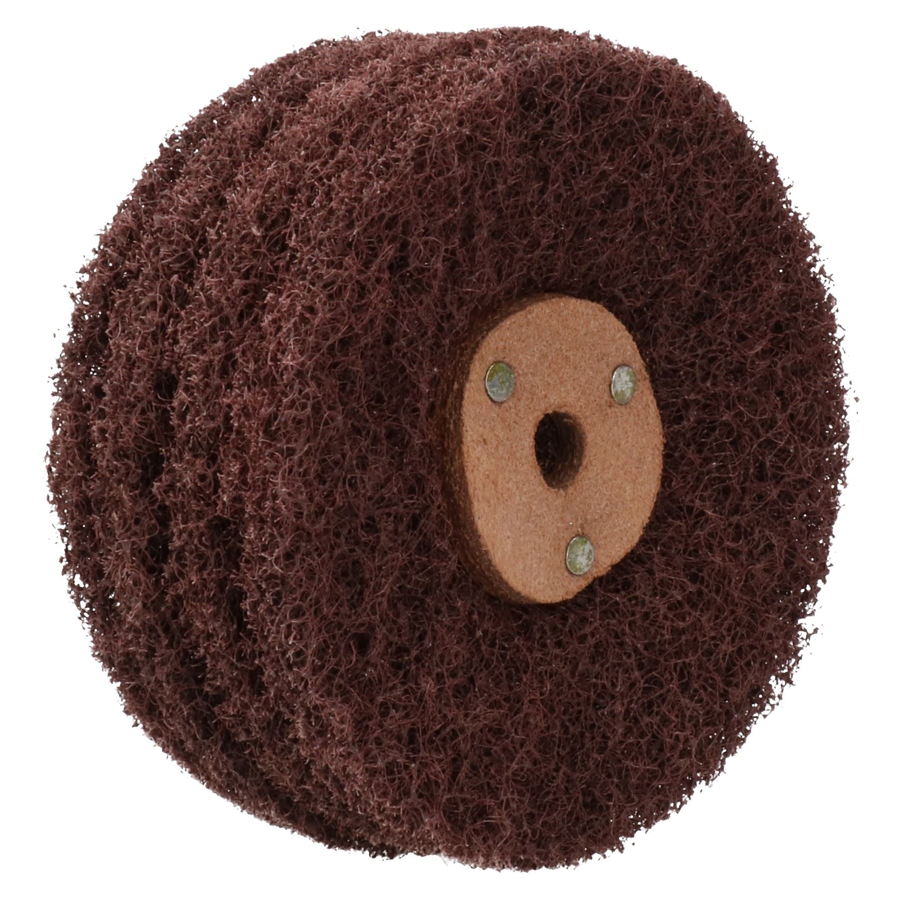 Coarse Medium Fine Scotchbrite Rust Paint Remover Polishing 3 Mops 4" x 4 Row