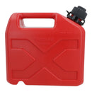5L Plastic Fuel Jerry Can & Auto Spout Petrol Diesel Storage 5 Litre Made in Italy