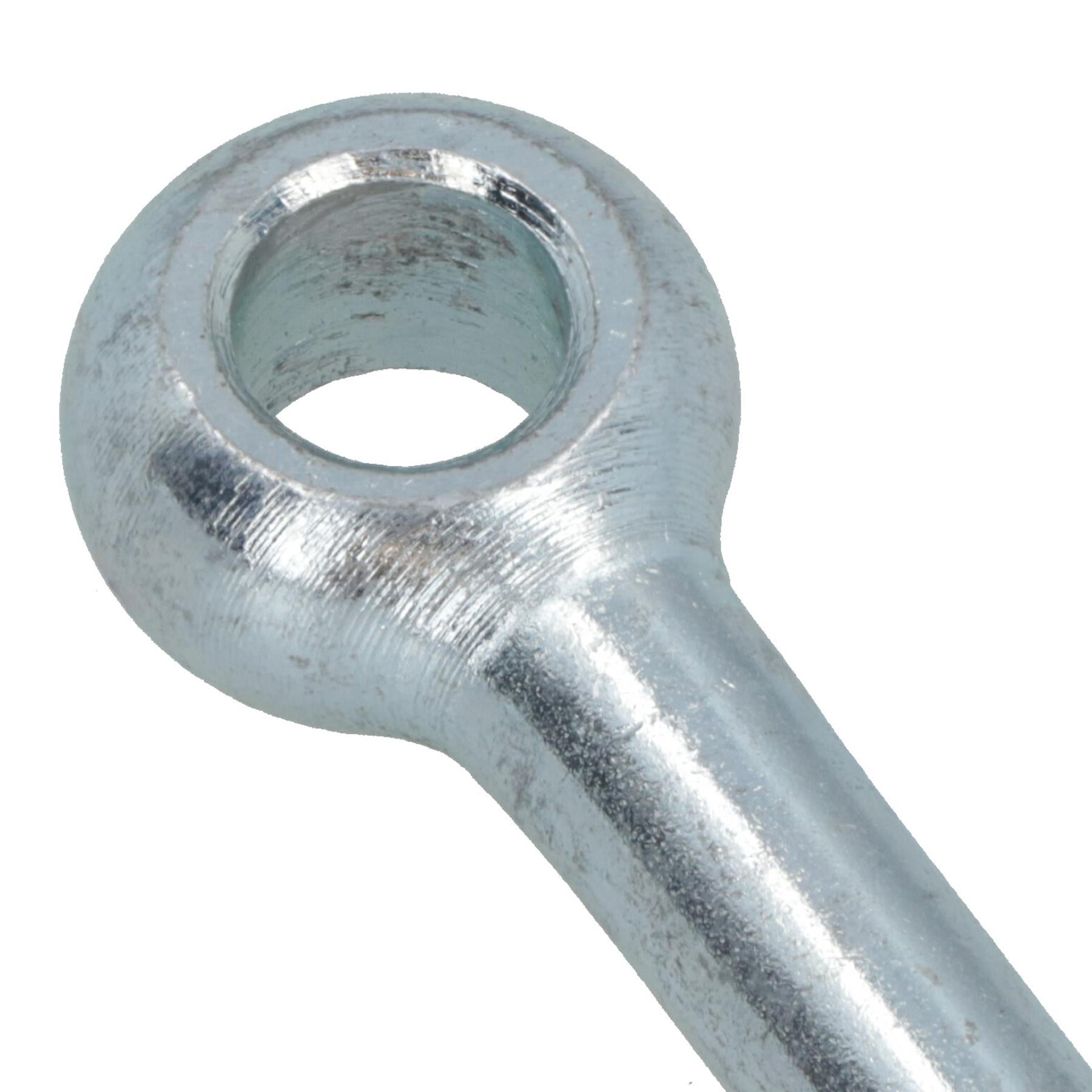 M8 100mm Eye Bolt Single Bolt Zinc Plated Threaded Rings DIN444 Catenary Wire