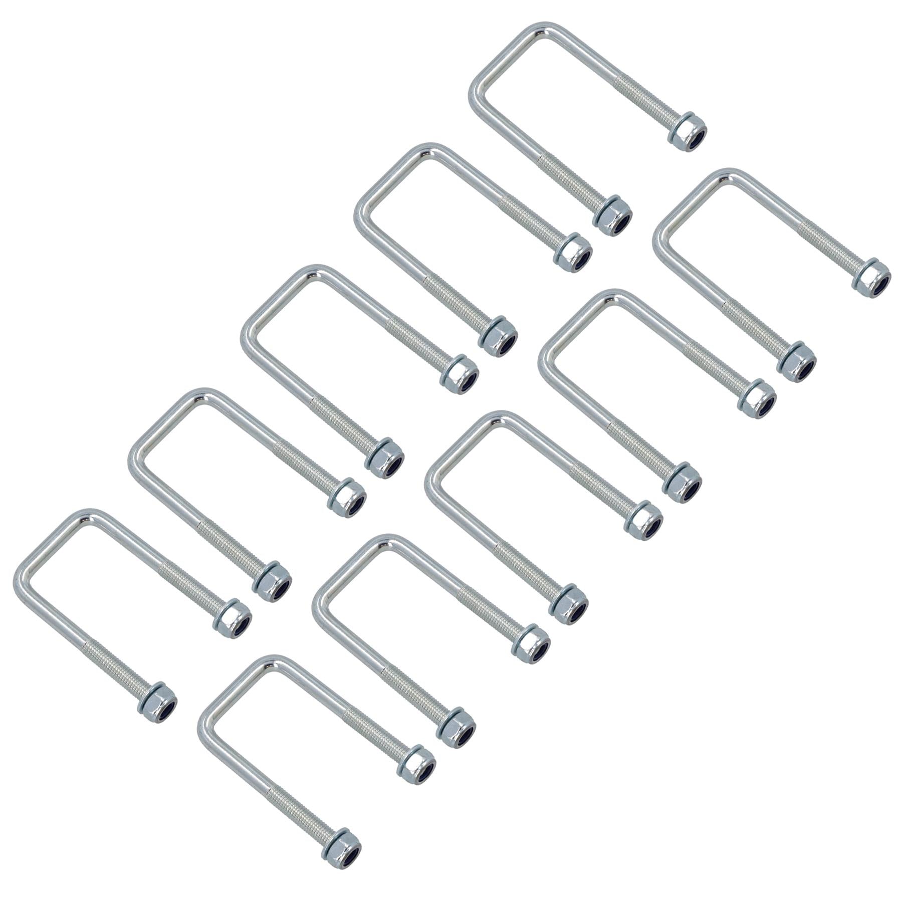 M10 U-Bolt N-Bolt 48mm x 100mm High Tensile for Boat Trailers