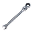 MM Metric Flexible Combination Ratchet Spanner Wrench Bi-Hex 12 Sided 72 Teeth