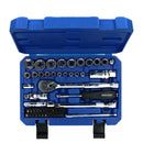 1/4" + 3/8" Drive Gear Lock Metric MM Socket And Accessory Set 52pc